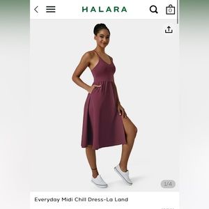 Halara Everyday Chill Midi Dress XL